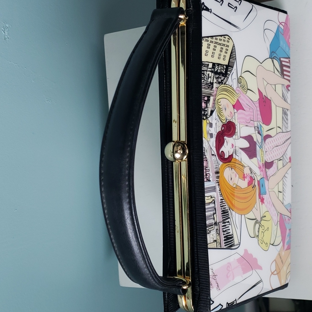 Fashion Girls Hardshell Panel Purse - Picture 4 of 17